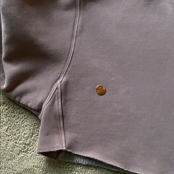 WORN ONCE Tna | Boyfriend Crop Hoodie GD Shd Mauve - Picture 12 of 16